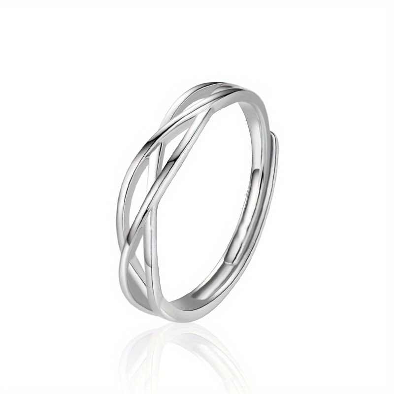 925 Silver Moissanite Couple Ring for Engagement Wedding Anniversary